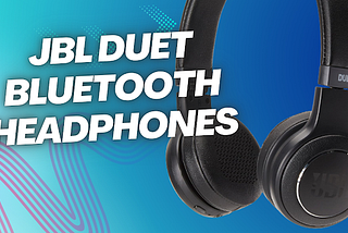 JBL Duet Bluetooth Wireless On-Ear Headphones — Black