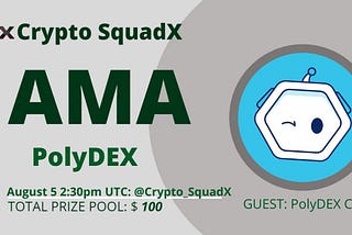 AMA RECAP with CRYPTO SQUADX