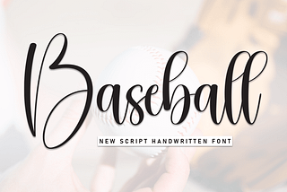 Baseball Font