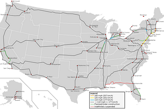 Redesign of Mass Transit Rail System in the Northeast