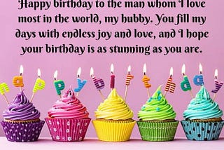 Happy Birthday To My Husband Letter to wish happy birthday in a special way