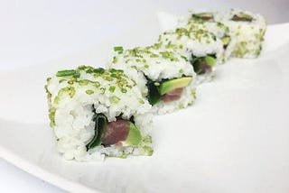 Green tuna roll