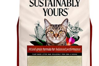 Cat Litter, Mixed-Grain Formula 10 lbs