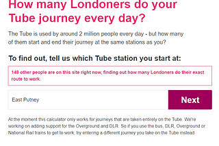 User journeys: when personalisation is not the answer