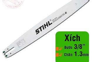 LAM DÀI 16 INCH MADE IN GERMANY CỦA MÁY CƯA STIHL MS 170