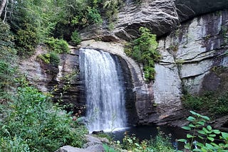 Waterfall Bathing for Healing