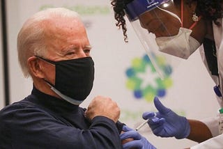 US President-elect Joe Biden gets vaccine live on TV