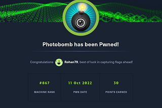 Hackthebox Photobomb Write-ups