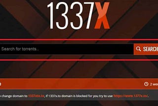 1337X TORRENT SEARCH ENGINE