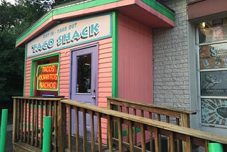 Vignettes of New Paltz: Taco Shack, Sunday September 3, 2017, 6:24 pm