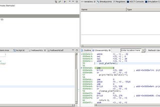 Objdump disassemble