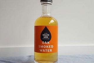 What is this? Smoked water costs more than Scottish whiskey.