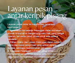 Memudahkan Pelanggan Untuk Menikmati Camilan Favorit Mereka Tanpa Harus Keluar Rumah