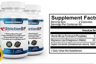 Striction BP Reviews: The Best Way to Lower Blood Pressure (Official Website)