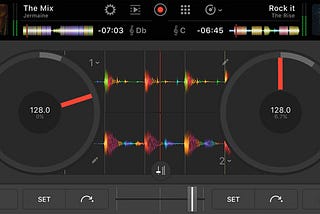 djay Pro mixing DJ app iPhone application music