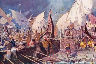 Naval Army of Athens, Sparta, and Persian Wars on Mainland Greece
