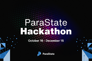 ParaState Hackathon | Oct 16-Dec 15