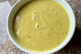 Recipe: Zucchini Soup by Khashayar Parsi
