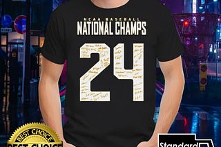 Tennessee Volunteers Shirsey 2024 Baseball National Champions Signatures shirt