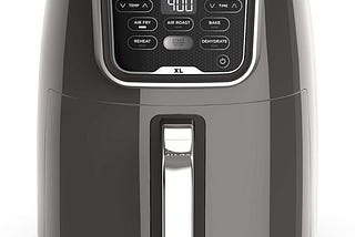 Ninja AF150AMZ Air Fryer XL, 5.5 Qt. Capacity that can Air Fry, Air Roast, Bake, Reheat  Dehydrate, with Dishwasher Safe, Nonstick Basket  Crisper Plate and a Chef-Inspired Recipe Guide, Grey