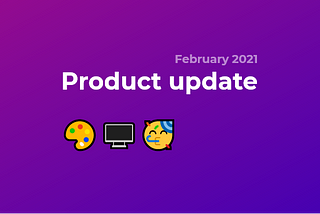 Product Update: Website builder!