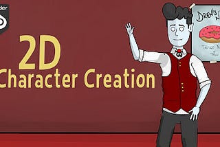 [Blender Grease Pencil / 2D Animation] 2D Character Creation Series : Vlad Von Darkfall