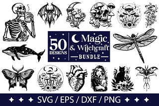 Magic and Witchcraft SVG Bundle