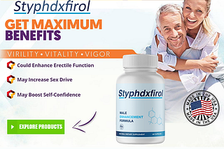 Styphdxfirol Review: It Cures Premature Ejaculation & Sexual Dysfunction Without Any Harmful…