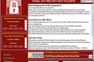 How WannaCry compromised IT security worldwide