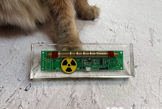 GGreg20_ES — epoxy souvenir Geiger counter