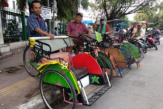 Becak: From Invention to Indonesia’s Iconic Transportation