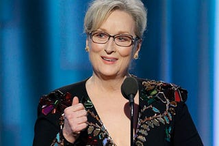 Leia na íntegra o brilhante discurso de Meryl Streep