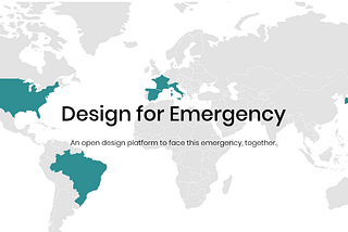Design for Emergency at the 2021 Italian Design Day