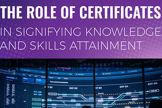 Fact or Fiction? Five Myths about Certificates