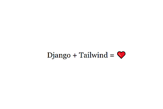 How to Create a Django Tailwind Web App