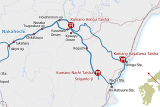 Kumano Kodo Nakahechi Route Itinerary — April to May 2024