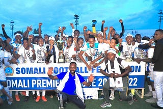 Gaadiidka clinch the 2022 Somali Premier League title
