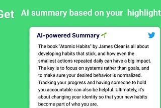 Personalized AI Summary with Glasp