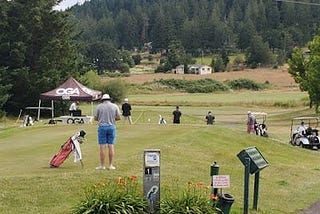 Playing in the 2024 Oregon Public Links Championship at Mallard Creek GC