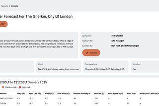 OpenWeather New Group Reports Dashboard Feature: Your Local Weather, Professionally Analyzed