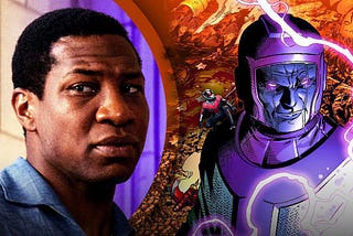 Kang the Conqueror from the Marvel Cinematic Universe, as seen in the Ant-Man and the Wasp: Quantumania teaser,