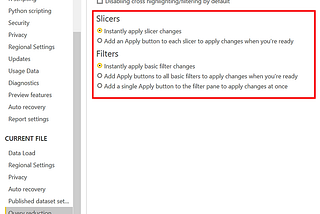 Power BI query reduction — Add an “Apply all filters” button to your report