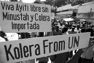 Cholera invaded Haiti 10 years ago: The people cry out for justice and reparation to the UN