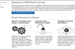 AWS DIRECT CONNECT