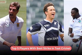 Top 5 Players With Best Strike in Test Cricket