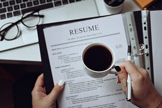 Building a resume, one that stands out