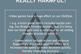 Are video games really harmful?