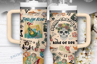Third Eye Blind Semi-Charmed Life Tumbler: Your ’90s Soundtrack in a 40oz Cup