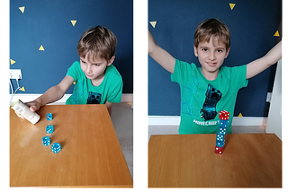 Brotherly Love: Dice stacking for a cure!