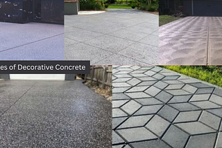 Different Types Of Decorative Concrete — VAC Buildcare Mumbai